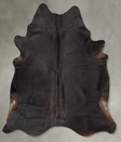 Chocolate XX-Large Brazilian Cowhide Rug 8'0"H x 6'6"W #B29003 by Hudson Hides