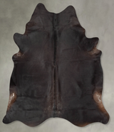 Chocolate XX-Large Brazilian Cowhide Rug 8'0"H x 6'6"W #B29003 by Hudson Hides