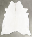 Light Grey XX-Large Brazilian Cowhide Rug 7'8"H x 7'0"W #B29005 by Hudson Hides