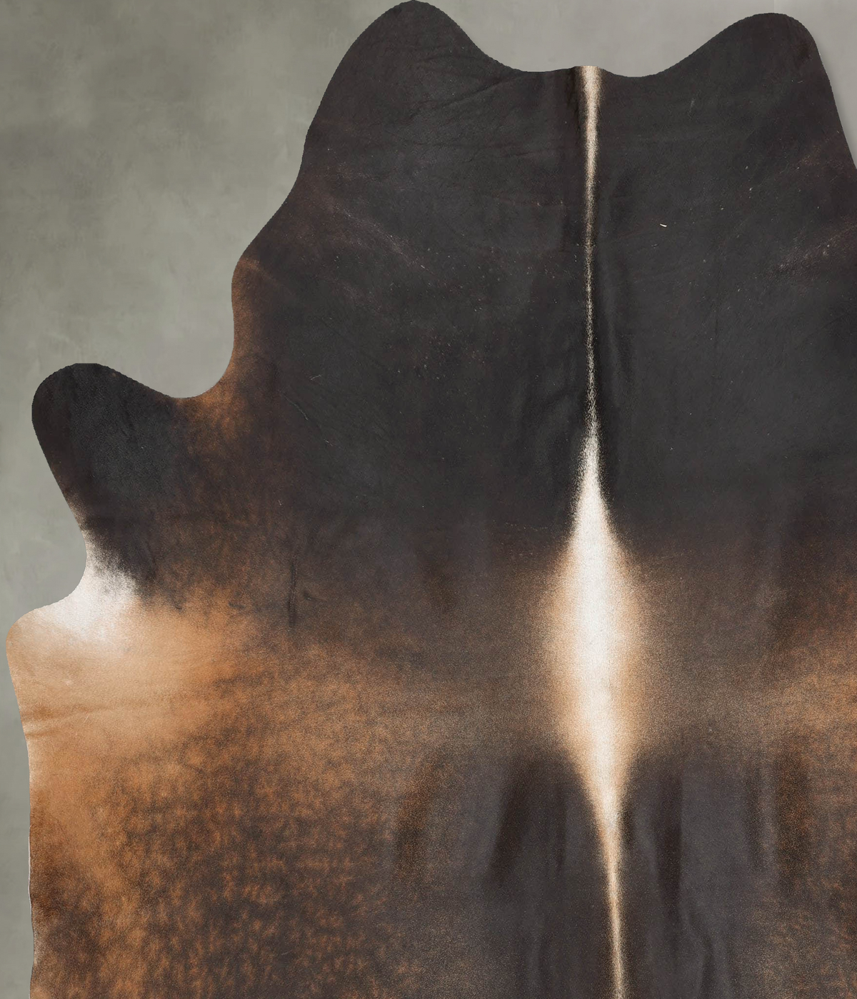 Chocolate XX-Large Brazilian Cowhide Rug 8'0"H x 6'10"W #B29017 by Hudson Hides