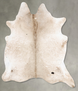 Champagne XX-Large Brazilian Cowhide Rug 8'4"H x 7'1"W #B29025 by Hudson Hides