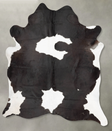 Black and White XX-Large Brazilian Cowhide Rug 8'5"H x 6'8"W #B29033 by Hudson Hides