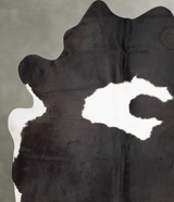 Black and White XX-Large Brazilian Cowhide Rug 8'5"H x 6'8"W #B29033 by Hudson Hides