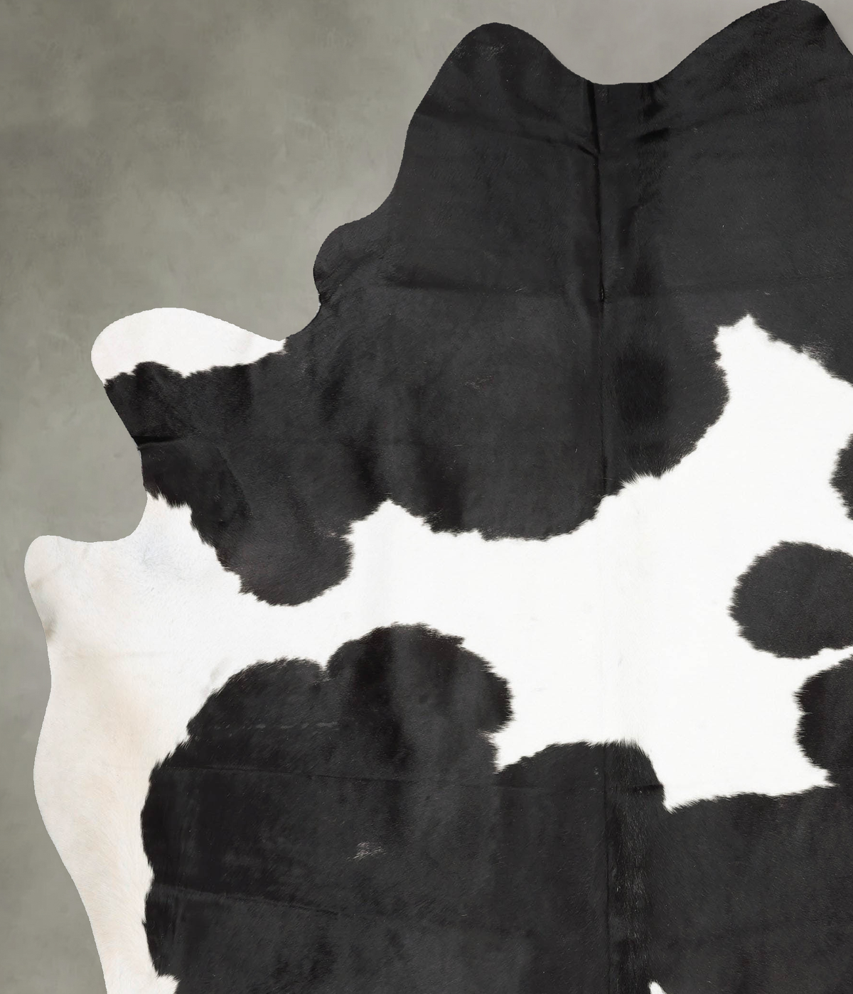 Black and White XX-Large Brazilian Cowhide Rug 8'8"H x 7'0"W #B29035 by Hudson Hides