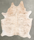 Light Brindle XX-Large Brazilian Cowhide Rug 8'3"H x 6'7"W #B29036 by Hudson Hides