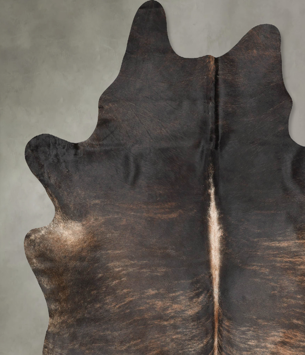 Dark Brindle XX-Large Brazilian Cowhide Rug 8'4"H x 6'10"W #B29039 by Hudson Hides