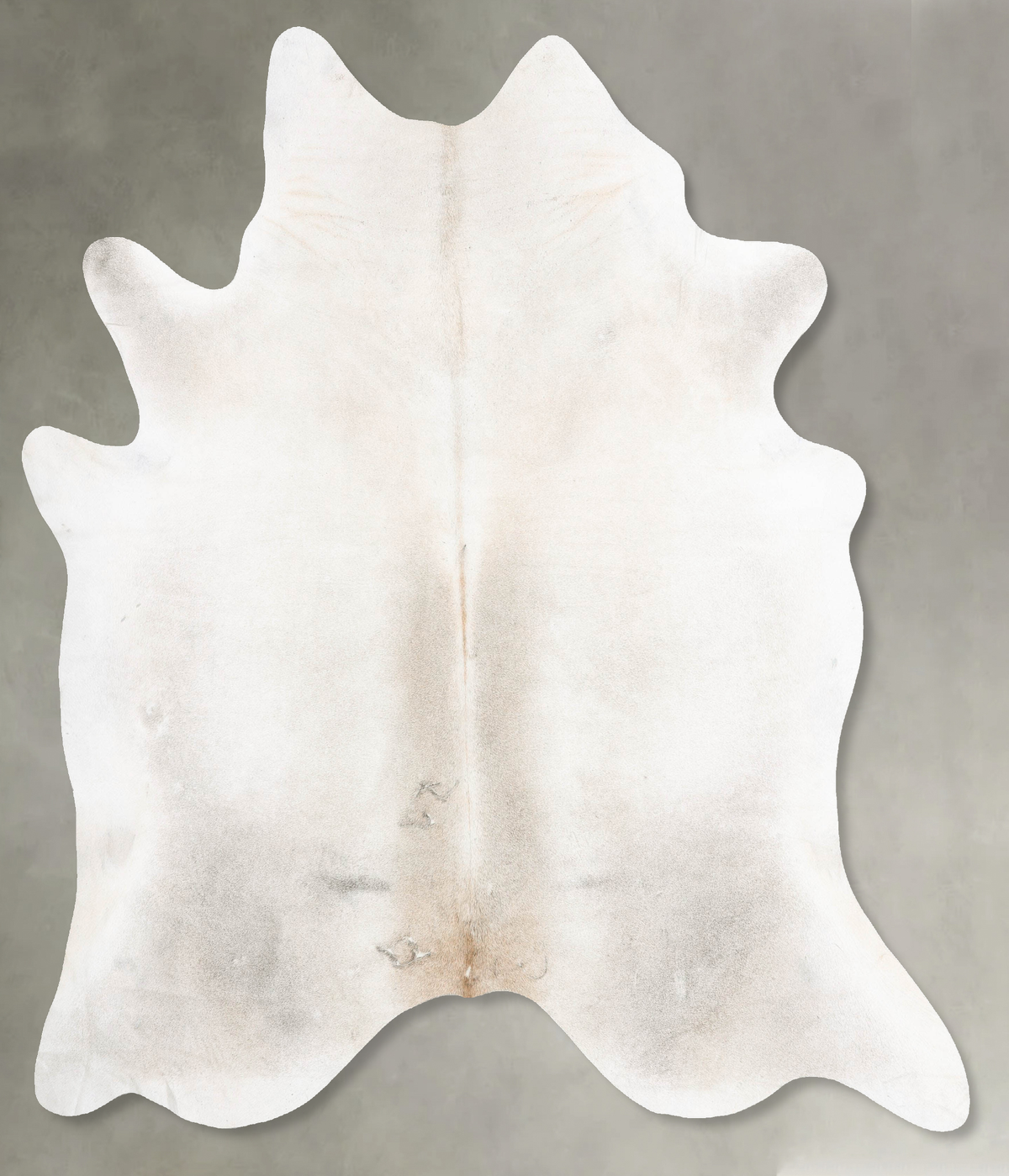 Grey with Beige Cowhide Rug #B29042