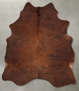 Medium Brindle XX-Large Brazilian Cowhide Rug 8'5"H x 6'3"W #B29044 by Hudson Hides
