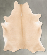 Beige XX-Large Brazilian Cowhide Rug 8'2"H x 6'6"W #B29045 by Hudson Hides