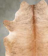 Medium Brindle XX-Large Brazilian Cowhide Rug 7'10"H x 6'8"W #B29048 by Hudson Hides