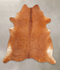 Solid Brown XX-Large Brazilian Cowhide Rug 7'9