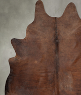 Medium Brindle XX-Large Brazilian Cowhide Rug 8'4"H x 7'2"W #B29050 by Hudson Hides