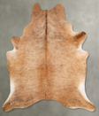 Medium Brindle XX-Large Brazilian Cowhide Rug 8'6"H x 6'11"W #B29051 by Hudson Hides