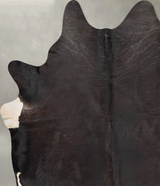 Chocolate XX-Large Brazilian Cowhide Rug 7'11"H x 6'7"W #B29053 by Hudson Hides