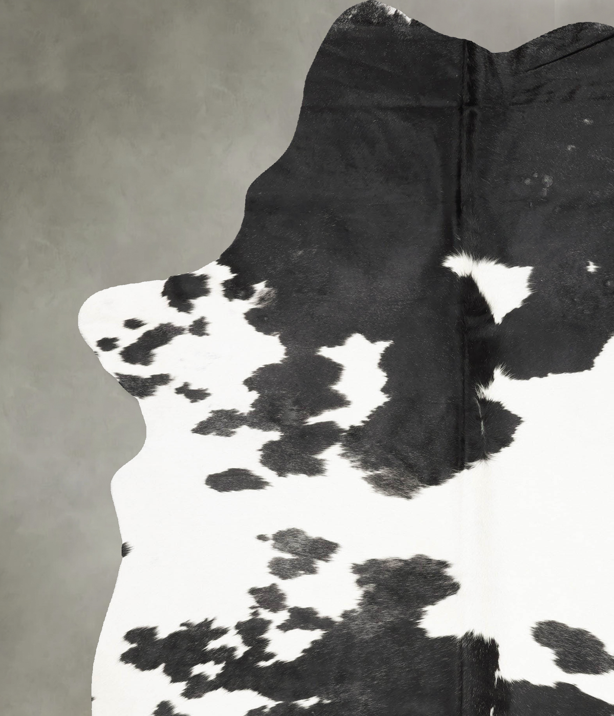 Black and White XX-Large Brazilian Cowhide Rug 9'0"H x 6'2"W #B29055 by Hudson Hides