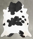 Black and White XX-Large Brazilian Cowhide Rug 8'4"H x 7'0"W #B29059 by Hudson Hides