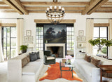 Solid Brown XX-Large Brazilian Cowhide Rug 7'9"H x 6'8"W #B2905 by Hudson Hides