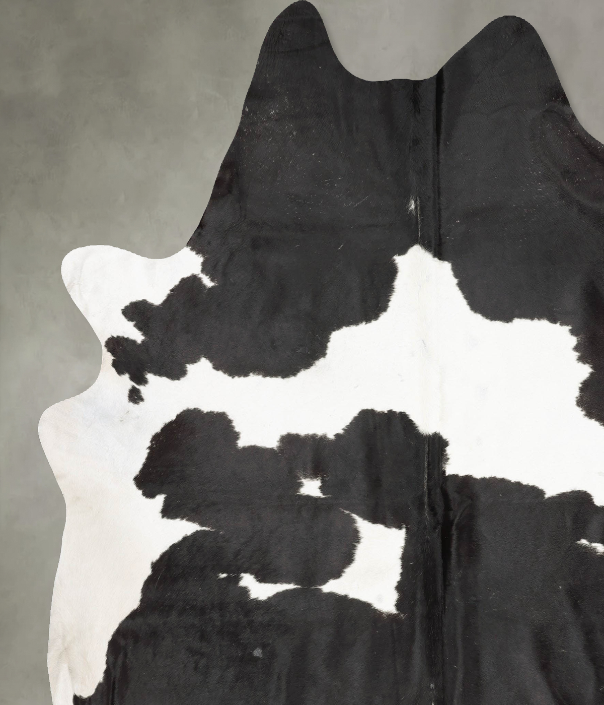Black and White XX-Large Brazilian Cowhide Rug 8'6"H x 6'11"W #B29060 by Hudson Hides