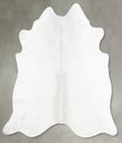 Light Grey XX-Large Brazilian Cowhide Rug 8'2"H x 7'8"W #B29070 by Hudson Hides