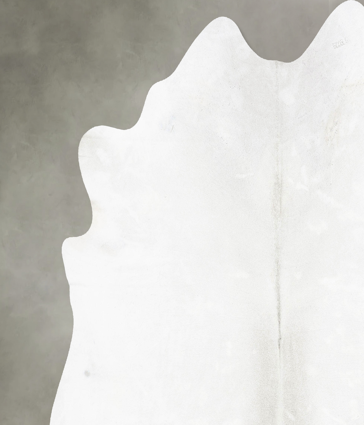 Light Grey XX-Large Brazilian Cowhide Rug 8'2"H x 7'8"W #B29070 by Hudson Hides