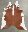 Hereford XX-Large Brazilian Cowhide Rug 8'2"H x 6'10"W #B29074 by Hudson Hides
