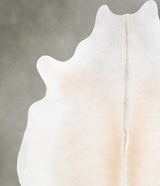 Grey with Beige XX-Large Brazilian Cowhide Rug 9'0"H x 7'9"W #B29078 by Hudson Hides