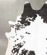 Black and White XX-Large Brazilian Cowhide Rug 8'6"H x 6'1"W #B29083 by Hudson Hides