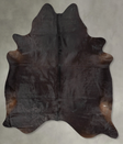 Chocolate XX-Large Brazilian Cowhide Rug 8'2"H x 6'8"W #B29084 by Hudson Hides