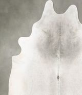 Light Grey XX-Large Brazilian Cowhide Rug 8'7"H x 8'0"W #B29088 by Hudson Hides