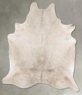 Taupe XX-Large Brazilian Cowhide Rug 8'0"H x 6'7"W #B29089 by Hudson Hides
