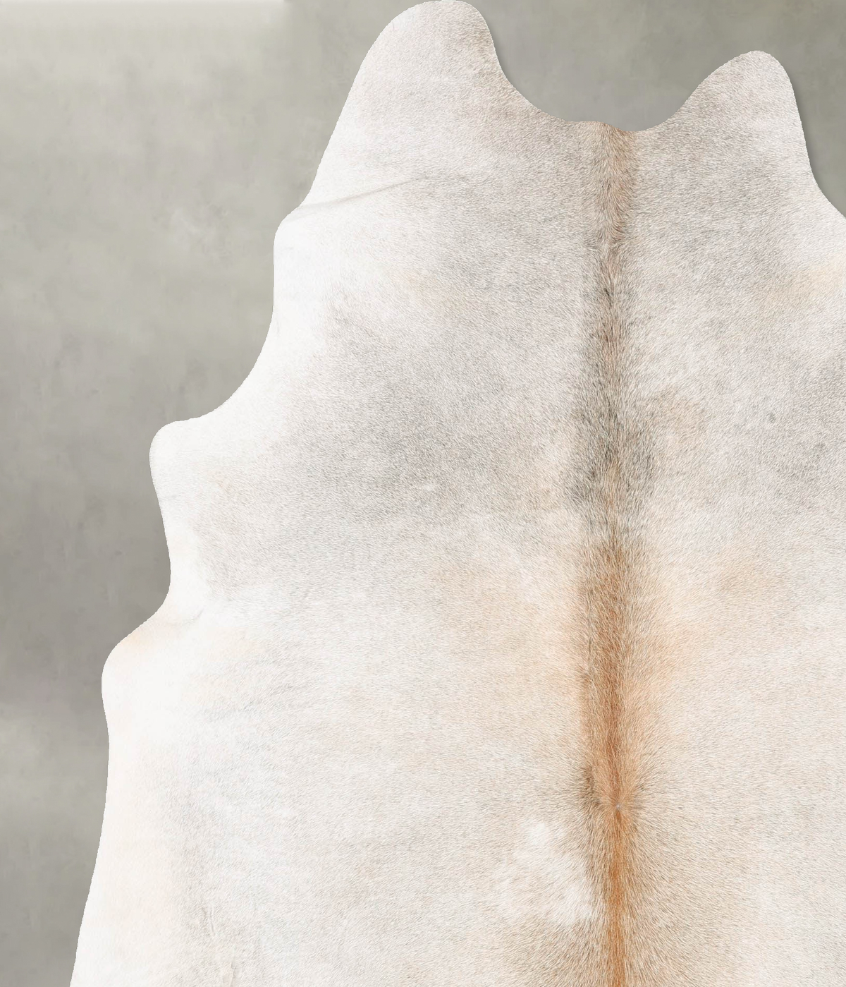 Grey with Beige X-Large Brazilian Cowhide Rug 7'5"H x 6'4"W #B29100 by Hudson Hides