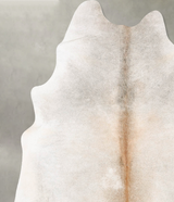Grey with Beige X-Large Brazilian Cowhide Rug 7'5"H x 6'4"W #B29100 by Hudson Hides