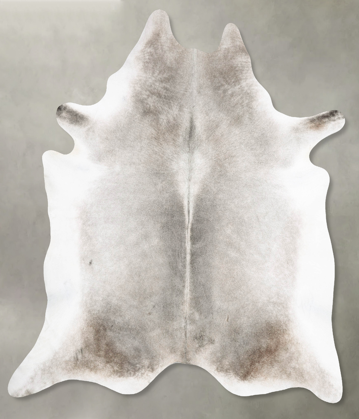 Grey with Beige Cowhide Rug #B29104