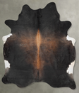 Chocolate XX-Large Brazilian Cowhide Rug 8'6"H x 6'10"W #B29106 by Hudson Hides