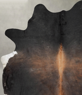 Chocolate XX-Large Brazilian Cowhide Rug 8'6"H x 6'10"W #B29106 by Hudson Hides