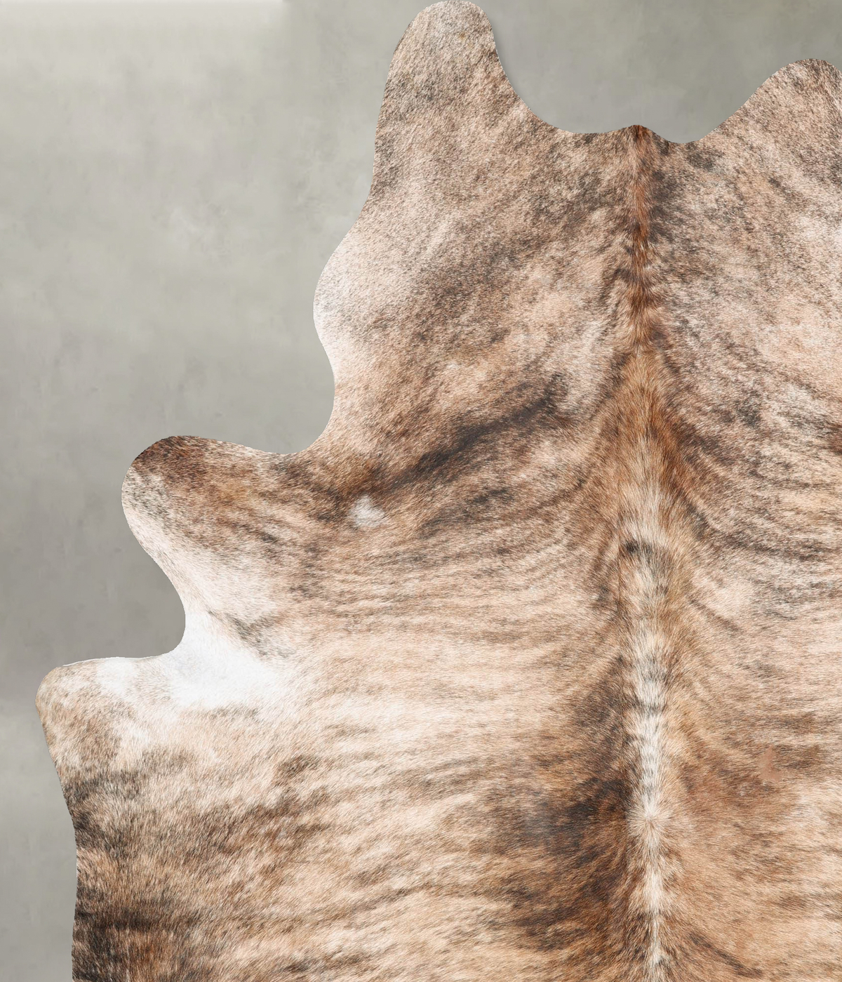 Light Brindle XX-Large Brazilian Cowhide Rug 8'6"H x 6'8"W #B29116 by Hudson Hides