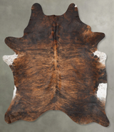 Dark Brindle XX-Large Brazilian Cowhide Rug 9'3"H x 6'9"W #B29121 by Hudson Hides