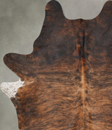 Dark Brindle XX-Large Brazilian Cowhide Rug 9'3"H x 6'9"W #B29121 by Hudson Hides