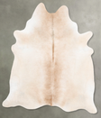 Light Caramel XX-Large Brazilian Cowhide Rug 8'3"H x 7'2"W #B29122 by Hudson Hides