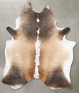 Light Caramel XX-Large Brazilian Cowhide Rug 8'7"H x 6'8"W #B29126 by Hudson Hides