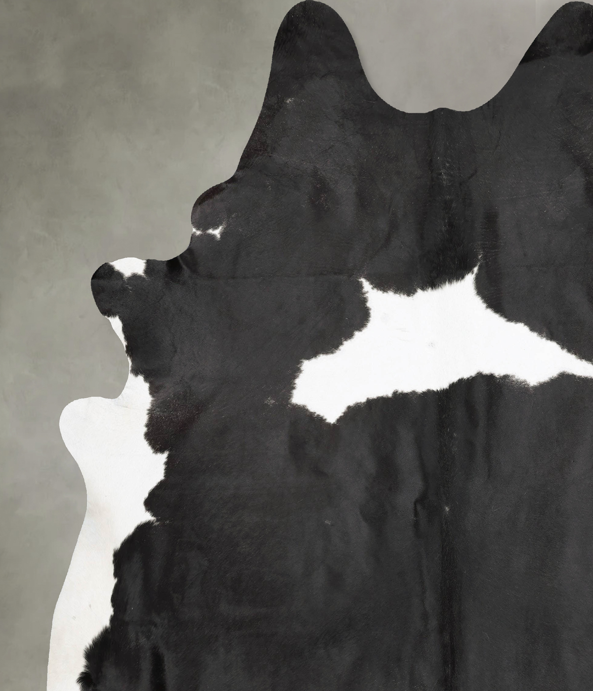 Black and White XX-Large Brazilian Cowhide Rug 9'2"H x 7'8"W #B29132 by Hudson Hides
