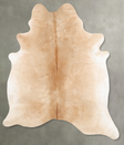 Beige X-Large Brazilian Cowhide Rug 7'8"H x 6'5"W #B29139 by Hudson Hides