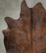 Dark Brindle XX-Large Brazilian Cowhide Rug 7'9"H x 7'0"W #B29141 by Hudson Hides