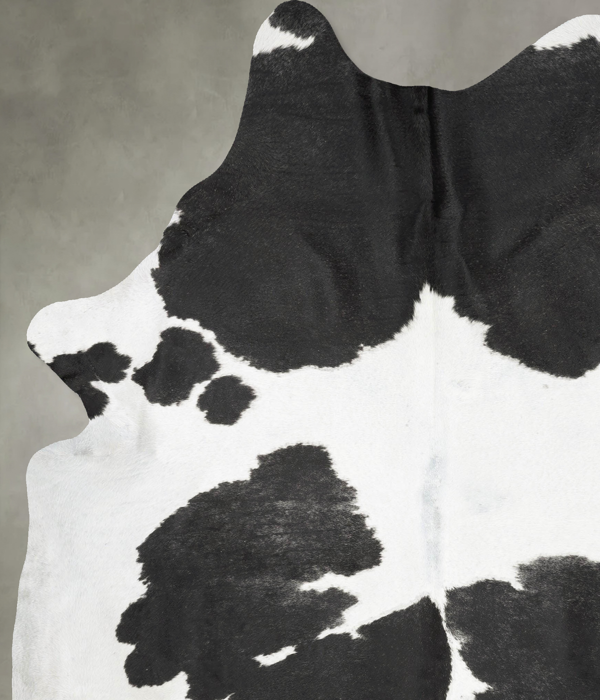 Black and White XX-Large Brazilian Cowhide Rug 8'8"H x 6'10"W #B29149 by Hudson Hides