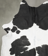 Black and White XX-Large Brazilian Cowhide Rug 8'8"H x 6'10"W #B29149 by Hudson Hides
