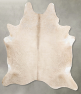 Champagne XX-Large Brazilian Cowhide Rug 8'2"H x 6'7"W #B29151 by Hudson Hides