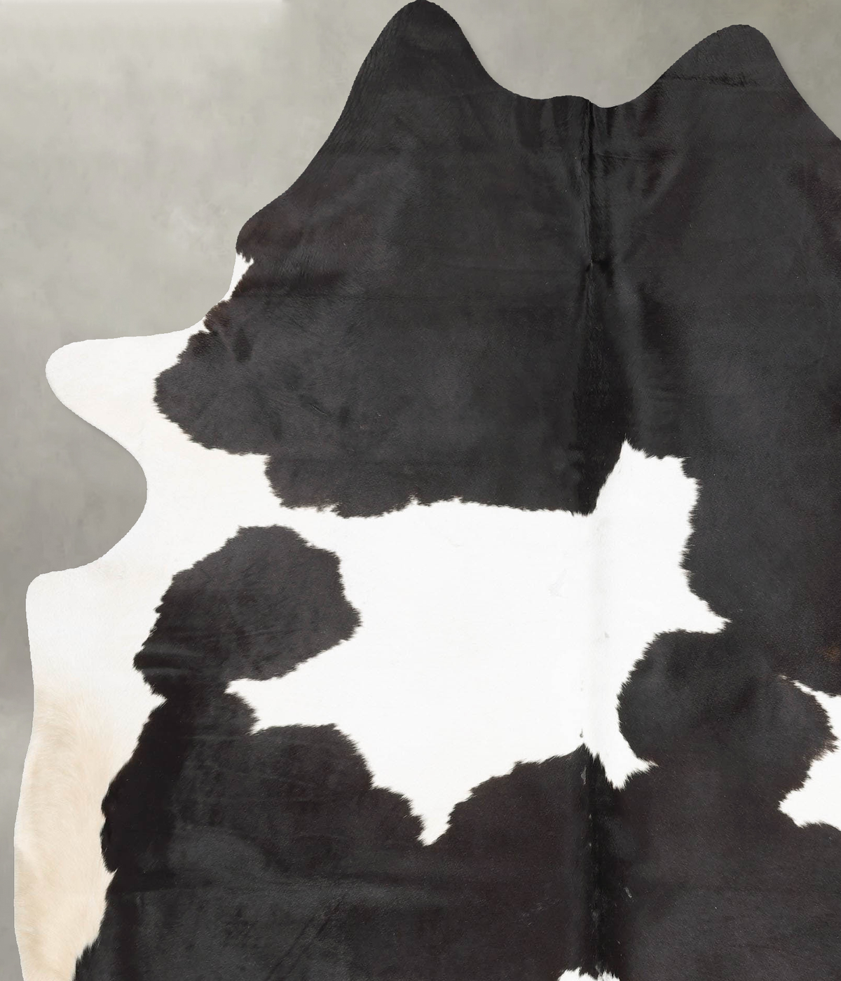 Black and White XX-Large Brazilian Cowhide Rug 8'3"H x 6'4"W #B29155 by Hudson Hides