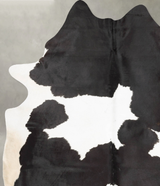 Black and White XX-Large Brazilian Cowhide Rug 8'3"H x 6'4"W #B29155 by Hudson Hides