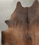 Chocolate XX-Large Brazilian Cowhide Rug 8'2"H x 6'5"W #B29156 by Hudson Hides