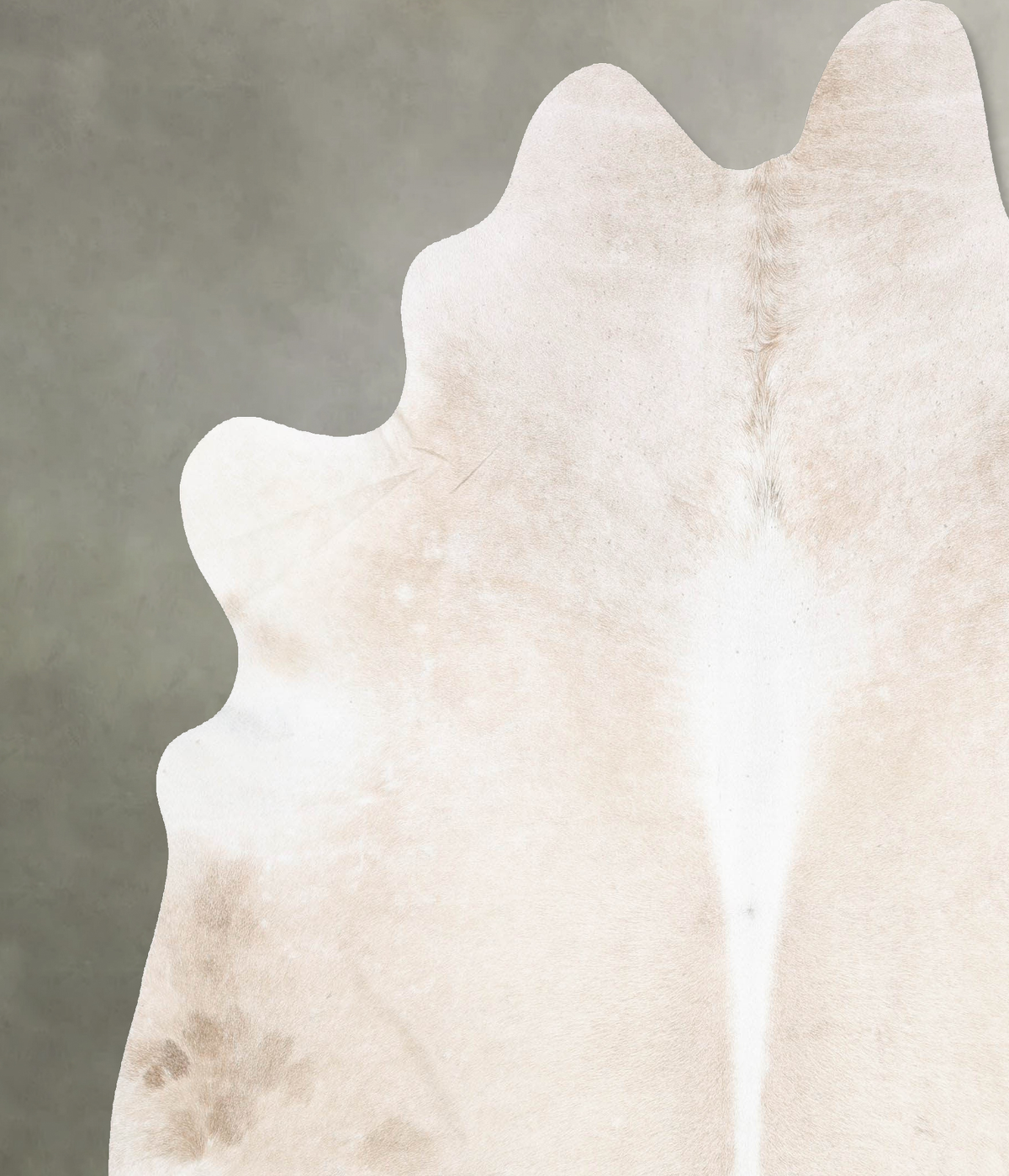 Champagne XX-Large Brazilian Cowhide Rug 7'9"H x 7'2"W #B29159 by Hudson Hides